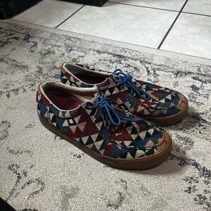 HOOEY BY TWISTED X MEN'S AZTEC PATTERN LOPERS